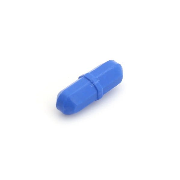 Manyetik Balık 8x25 mm - Mavi Teflon Karıştırıcı Halkalı