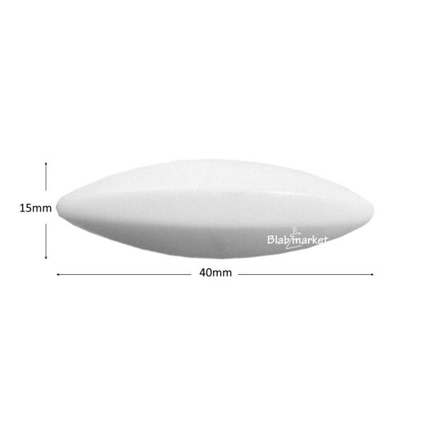 Manyetik Balık 15x40 mm - Teflon Karıştırıcı Balık Zeytin