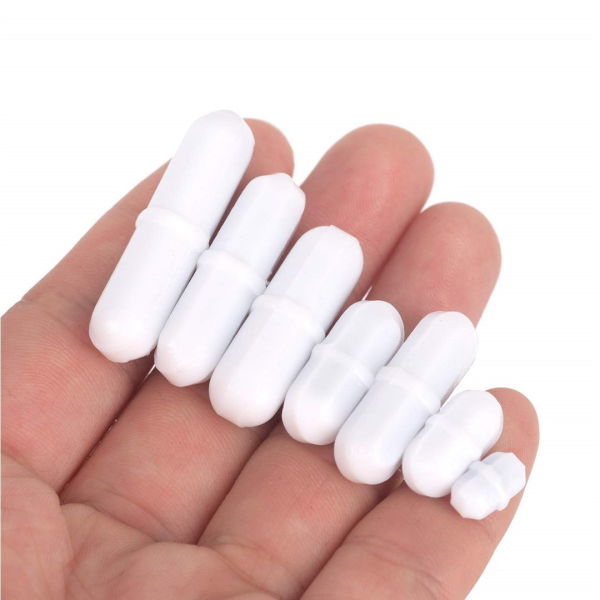 Manyetik Balık 8x40 mm - Teflon Karıştırıcı Balık Halkalı