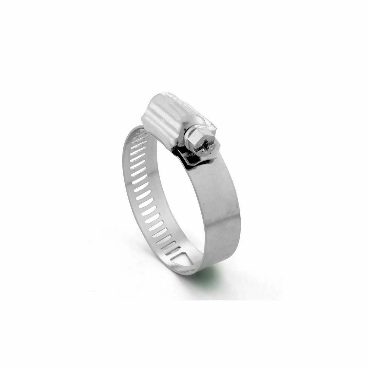 Borox Ayarlanabilir Çelik Hortum Kelepçesi 10x16mm - Hortum Bağlantı Aparatları