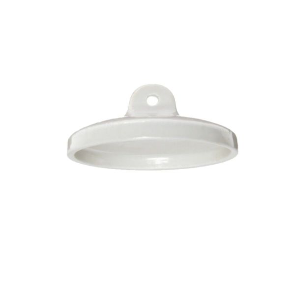 Borox Porselen Kroze Kapağı - 47mm - Porcelain Crucible Cover