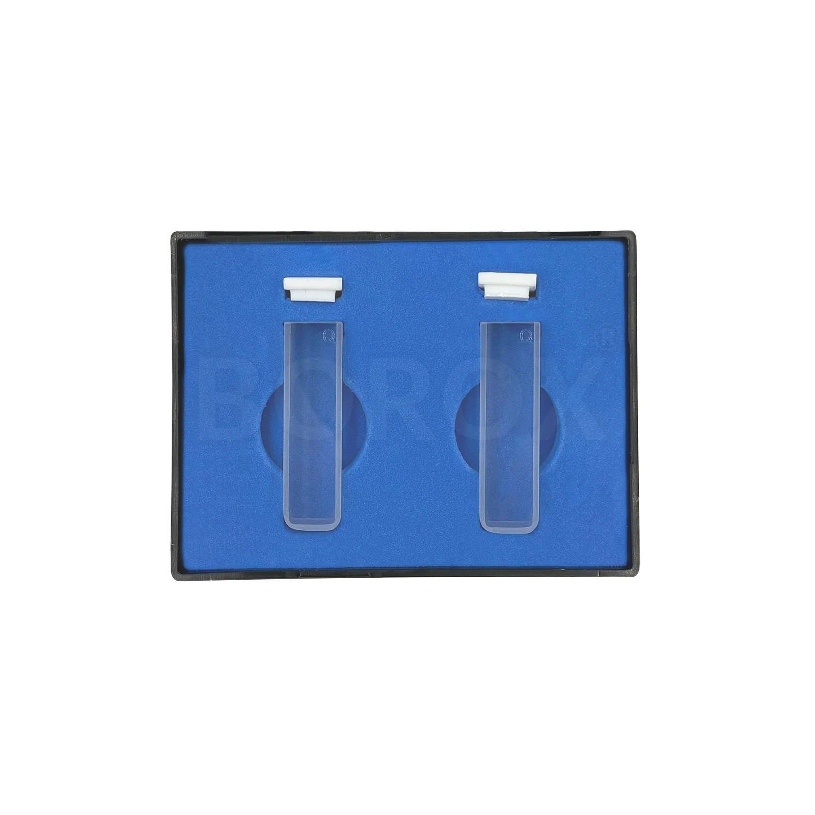 Kuvars Spektrofotometre Küveti - Makro 3.5 ml Kapaklı - 2 Adet Kutu