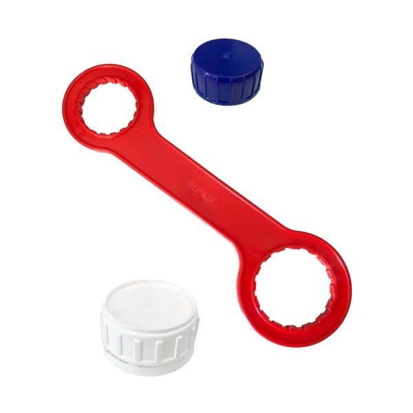 Borox Kapak Açma Kapama Aparatı Plastik - Çift Uçlu 50-38mm