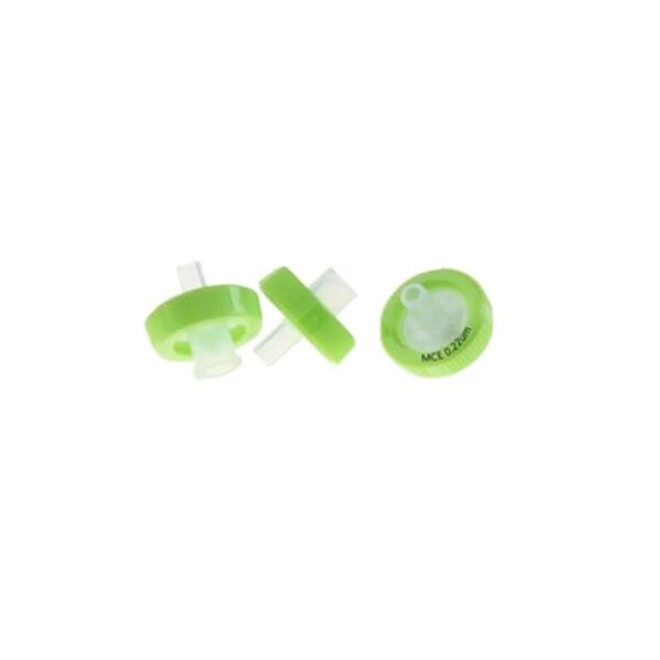 Borox Selüloz Şırınga Filtre - Non Steril 0.22µm - MCE Syringe Filter - Yeşil - 100 Adet