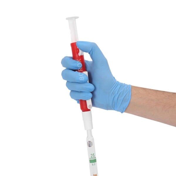 Borox FillPro Pipet Pompası 25 ml - Pipet Puarı - Pi-Pump - Kırmızı