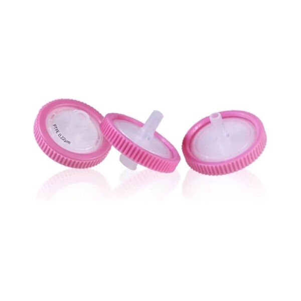 Borox PTFE Hidrofobik Şırınga Filtre - Non Steril 0.22µm - Pembe - 100 Adet