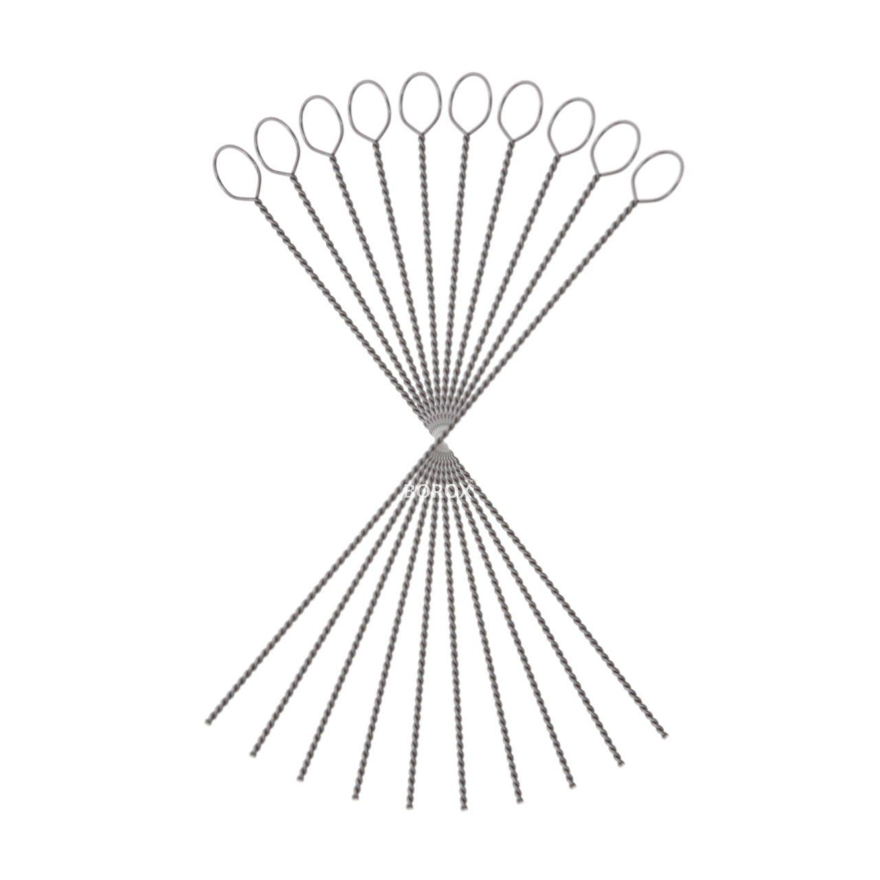 Borox Öze Ucu 4 mm - Halka Uçlu - Inoculation Loop 10 Adet