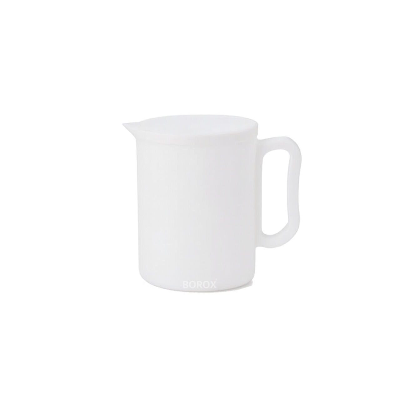 Borox Kulplu Teflon Beher 1000ml - PTFE Isıya Dayanıklı Beher