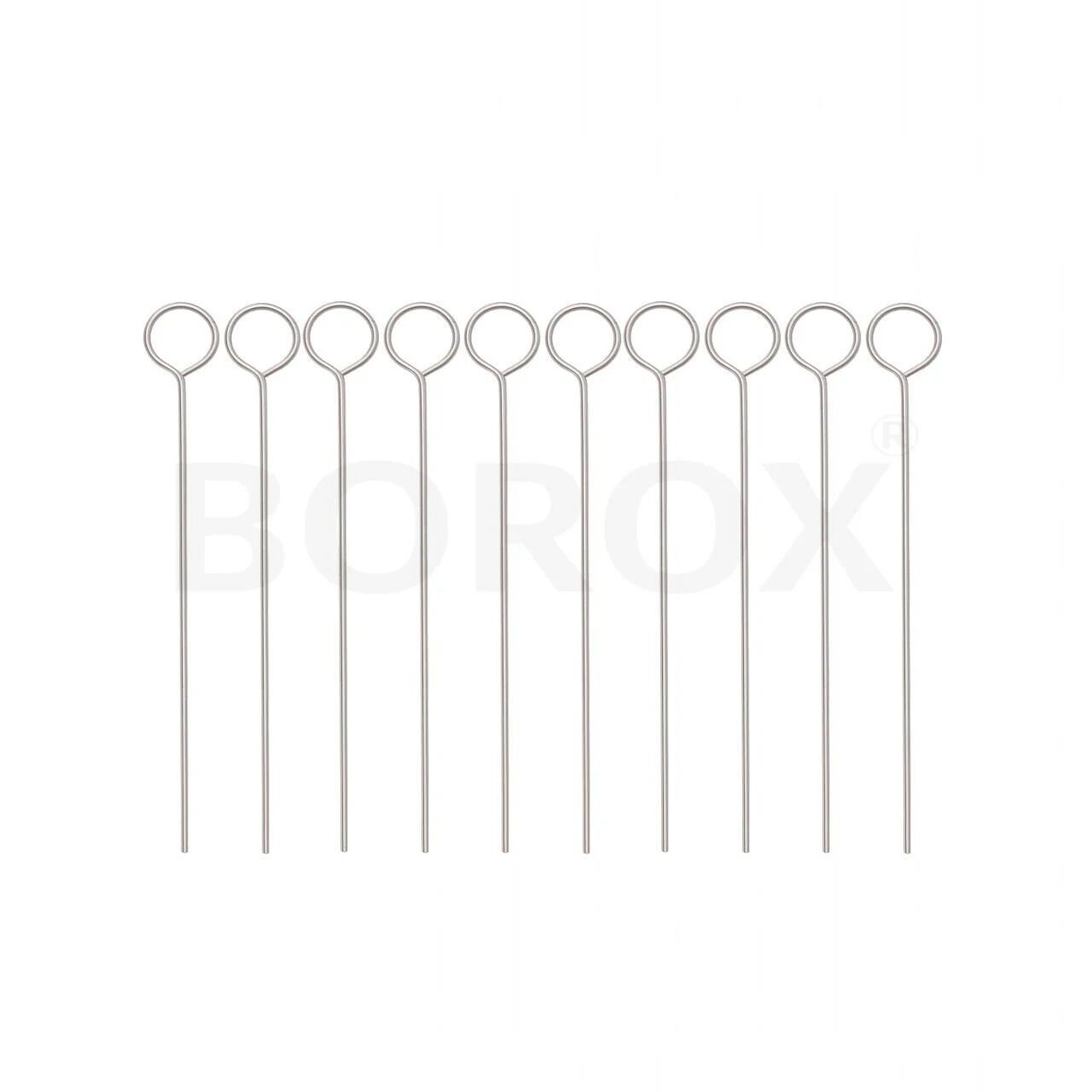 Borox Öze Ucu 5 mm - Halka Uçlu - Inoculation Loop - 10 Adet