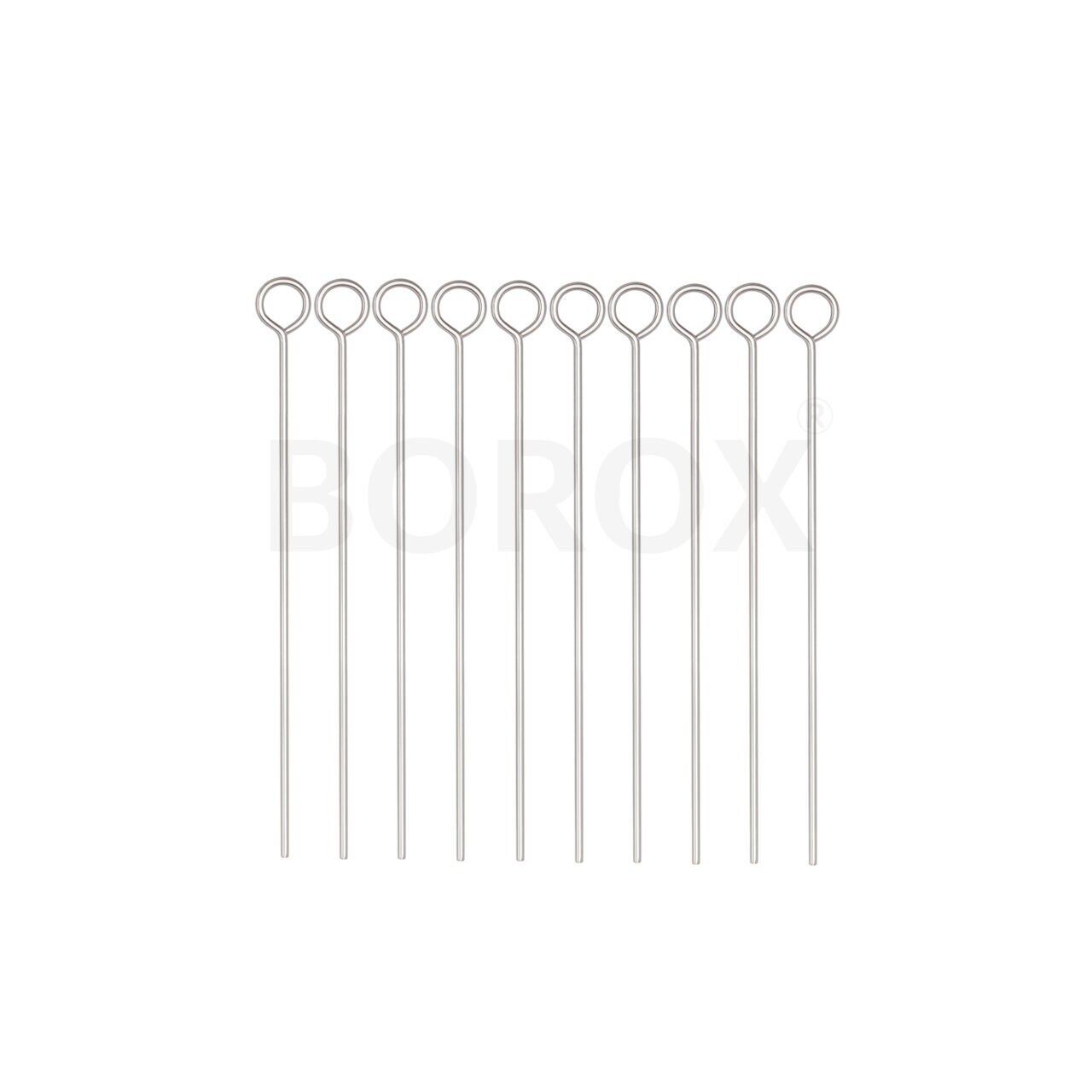 Borox Öze Ucu 4 mm - Halka Uçlu - Inoculation Loop - 10 Adet