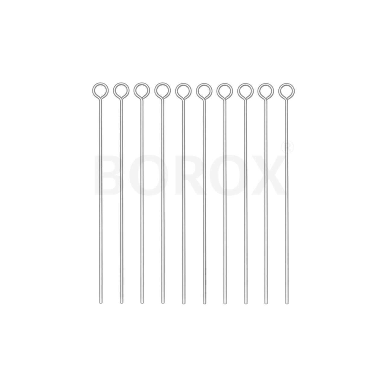 Borox Öze Ucu 3 mm - Halka Uçlu - Inoculation Loop - 10 Adet