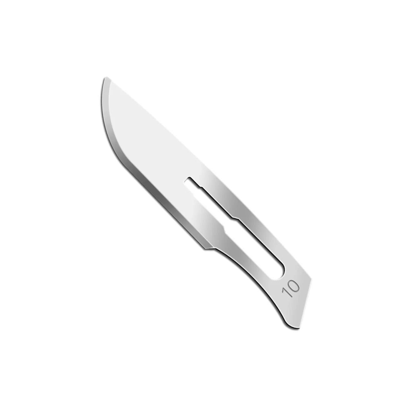 Paslanmaz Çelik Bisturi Ucu No:10 - Steril Bistüri Bıçağı - 100 Adet/Paket