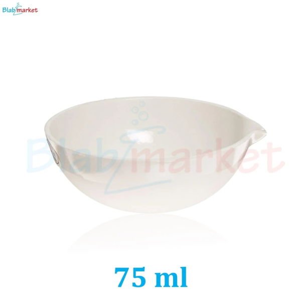Borox Porselen Kapsül 75 ml Çap 80 mm - Dibi Yuvarlak