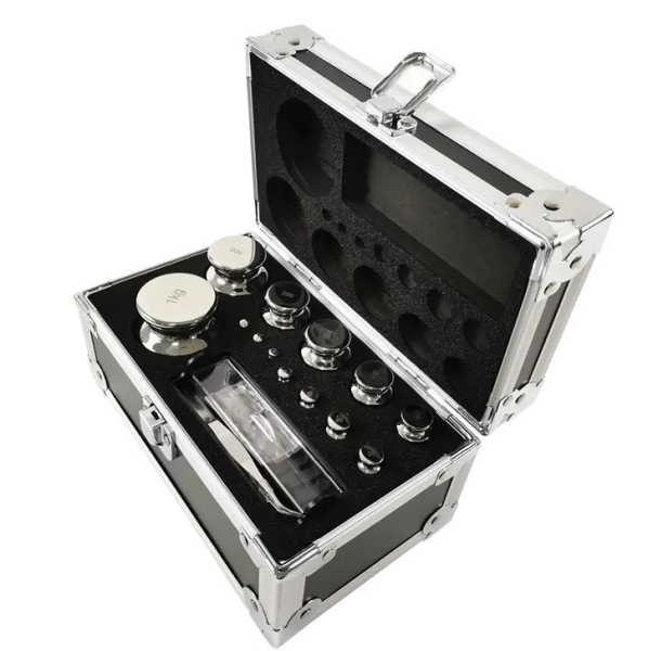 Kalibrasyon Ağırlık Seti F1 - Terazi Kiti 13 Adet 1g-1kg Kütle Seti