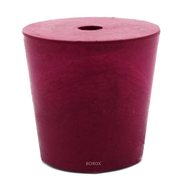 Borox Kauçuk Tıpa Delikli 23x29x30 mm - Sızdırmaz Kapak