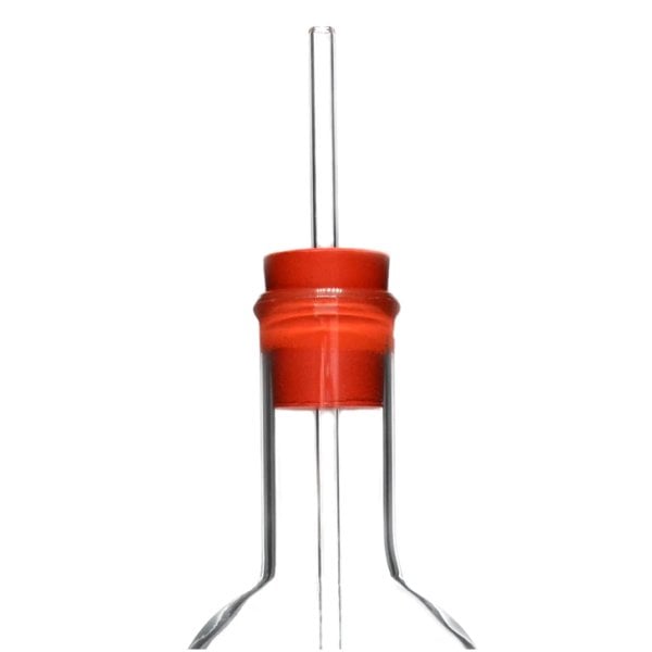 Borox Kauçuk Tıpa Delikli 26x32x30 mm - Kapak NS 29/32