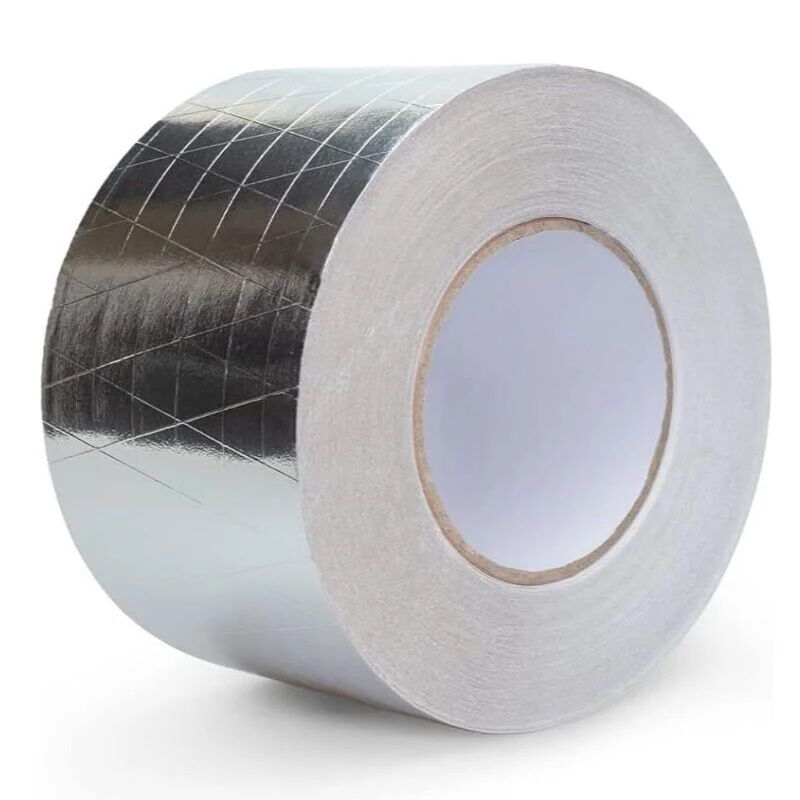 Takviyeli Alüminyum Folyo Bant 96mmX40mt - Şerit Bant