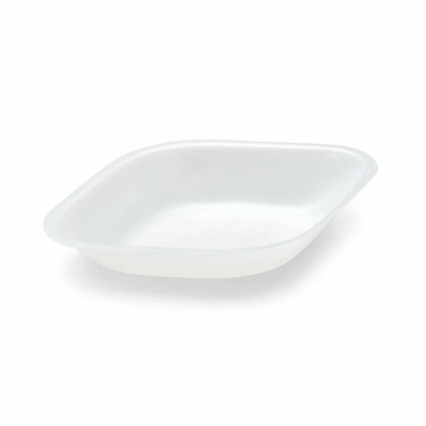 Borox PS Tartım Kabı - Plastik Elips Form 30ml - 100adet/paket - Beyaz Renk