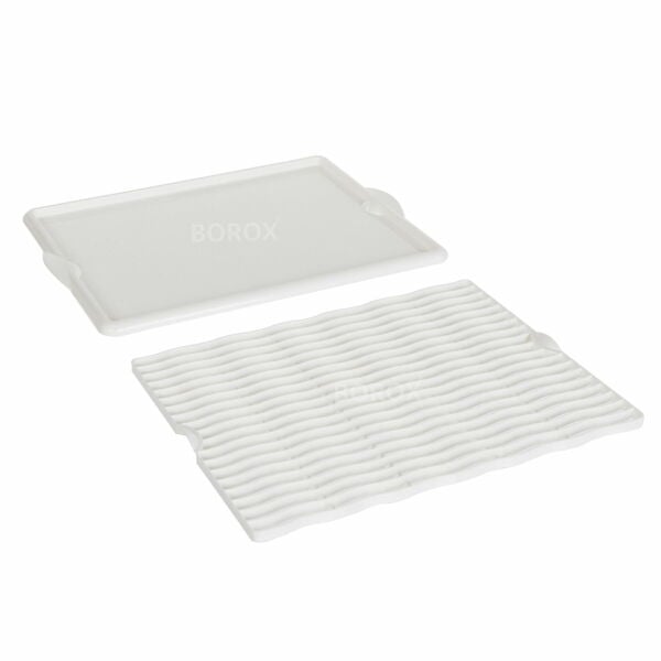 Borox Laboratuvar Kurutma Standı - Bulaşıklık Kurutma Sepeti