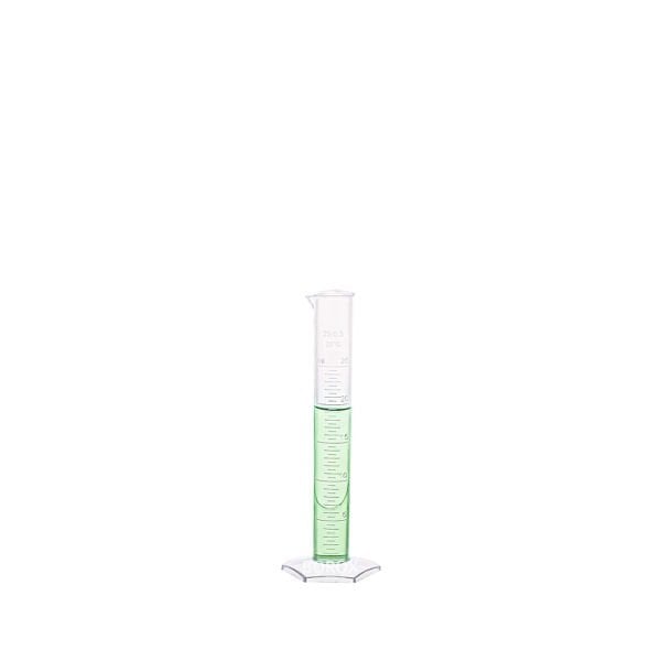 Borox Plastik Mezür 25 ml - Uzun form Kabartma Skala