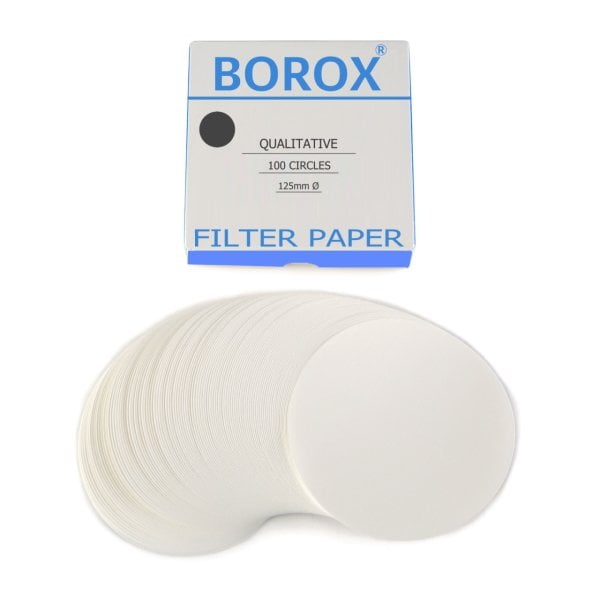Filtre Kağıdı 125 mm Nitel -  Kalitatif Siyah bant