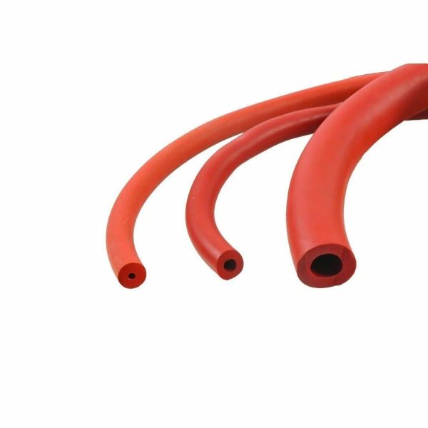 Borox Kauçuk Hortum 8x18 mm - Kırmızı 10 Metre Toptan - Vakum Hortumu - Rubber Tubing Red
