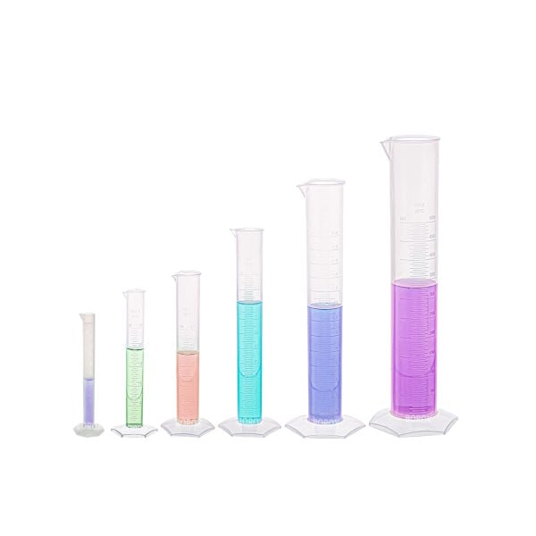 Borox Plastik Mezür 100 ml - Uzun form Kabartma Skala