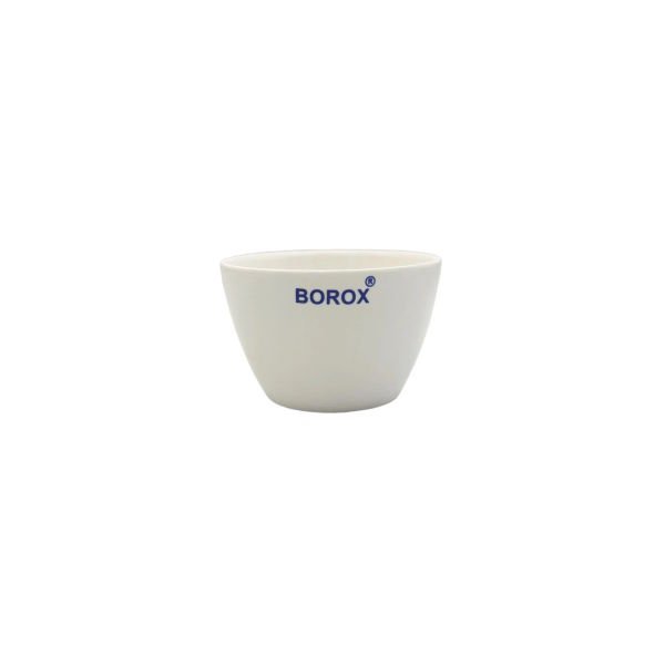 Borox Porselen Kroze - Kısa Form - 60ml - Low Form Crucible