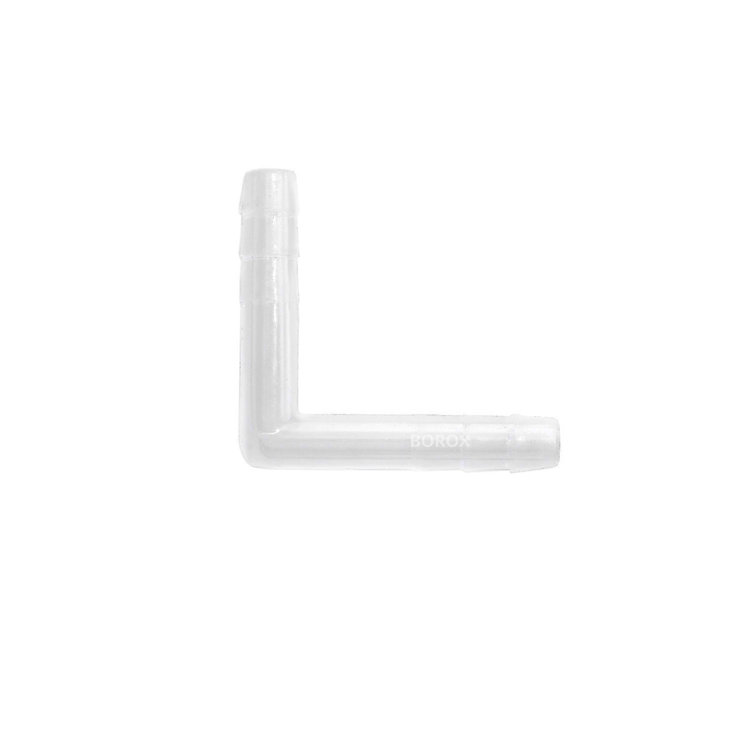 Borox Hortum Bağlantı Parçası 8mm - L Adaptör - Konnektör - Bağlama Aparatı