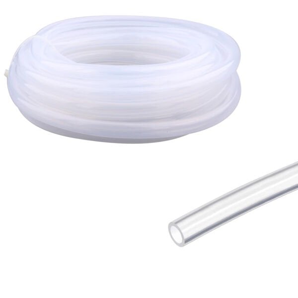 Borox Silikon Hortum 4x7 mm - Şeffaf 10 metre - Silicon Hose Platin