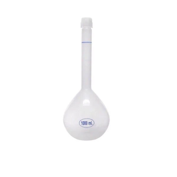 Borox Plastik Balon Joje 1000ml - Plastik Kapaklı - Volumetrik Flask