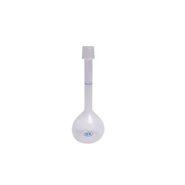Borox Plastik Balon Joje 100ml - Plastik Kapaklı - Volumetrik Flask