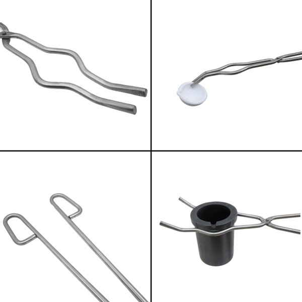 Borox Kroze Maşası 300 mm - Çelik - Kroze Tutacağı