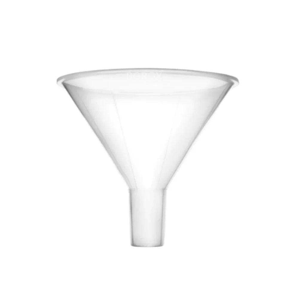 Borox Plastik Toz Huni 150mm - Laboratuvar Hunisi - Paralel Gövde