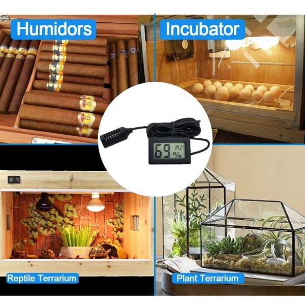 Dijital Termometre Higrometre TPM50 - Sıcaklık ve Nem Ölçer