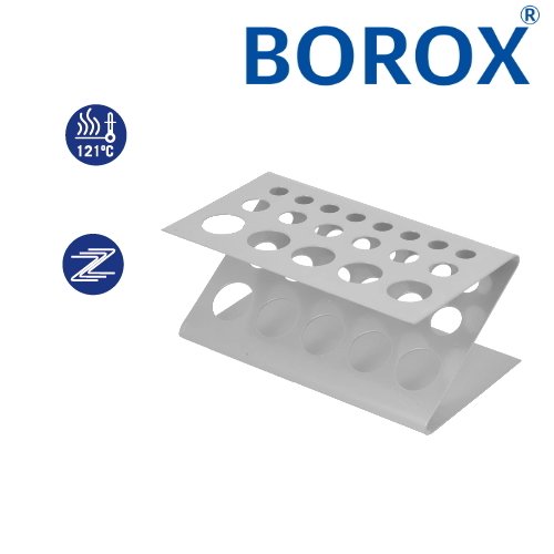Borox Deney Tüpü Standı 28-19-13mm Tüpler İçin Z-tip Tüplük