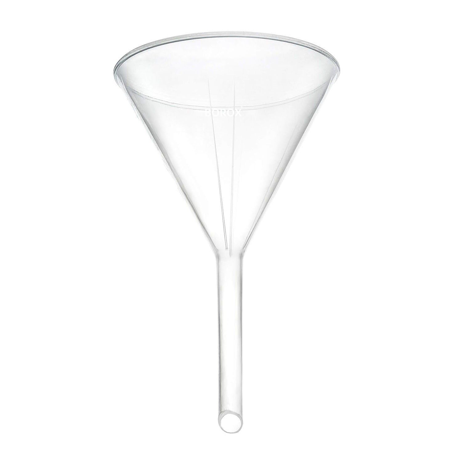 Borox Plastik Analitik Huni 100mm - Laboratuvar Hunisi