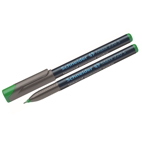 Schneider Maxx220 Asetat Kalemi Yeşil - 0.4mm S - Cam Kalemi