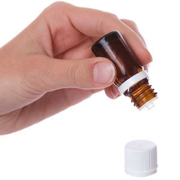 Borox Cam Damlatma Şişe 30 ml - Amber Damlalıklı Şişe 30 cc