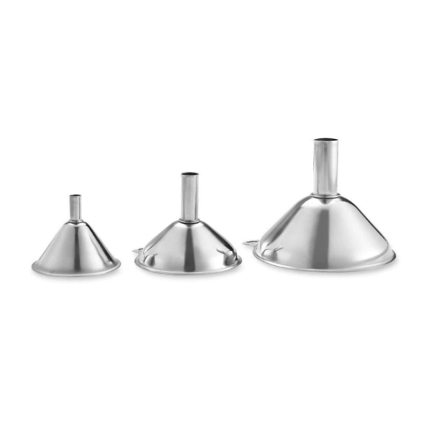 Borox Paslanmaz Çelik Huni 55 mm - Stainless Steel Funnel