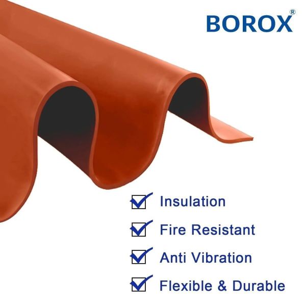 Borox Silikon Levha - Tezgah Koruyucu - Altlık - 25x35cm