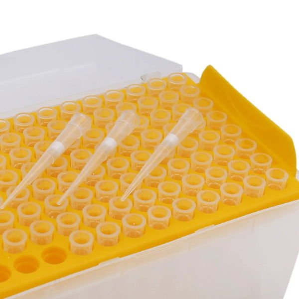 Filtreli Pipet Ucu Steril 100 µl - Uzun Şeffaf 96 Adet-Paket