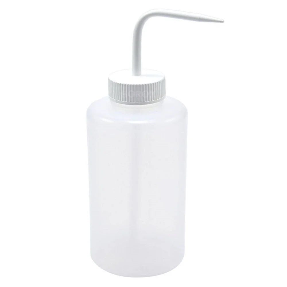 Borox Piset 1000 ml - Plastik Yıkama Şişesi - Beyaz Kapaklı