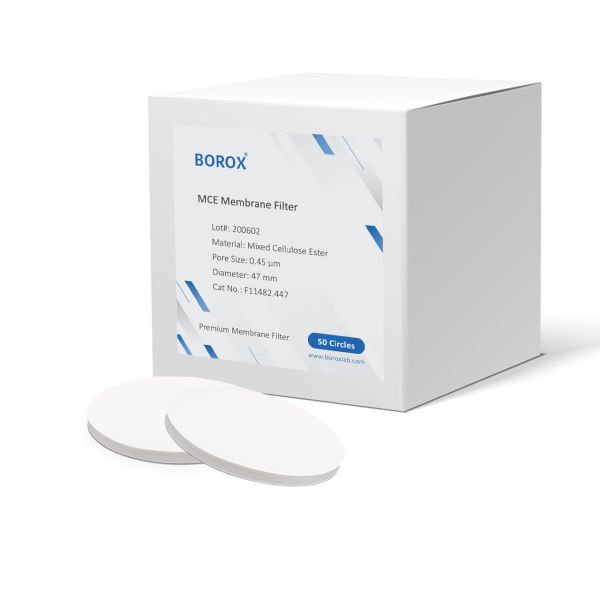 Borox MCE Membran Filtre - 0.45µm - 47mm - 50 Adet/Paket