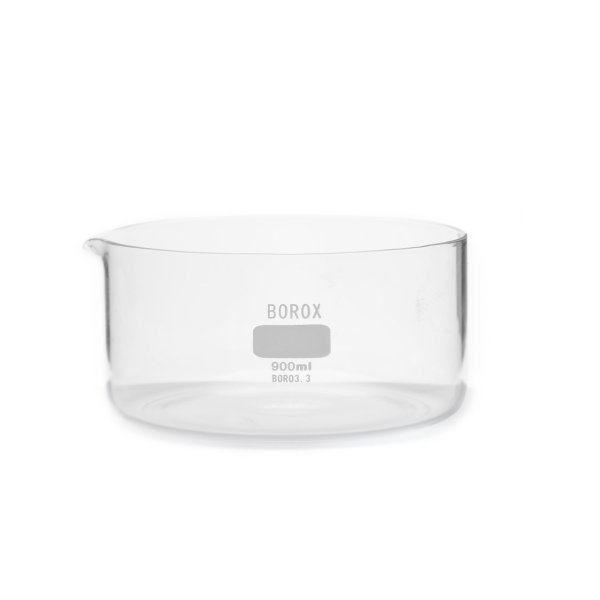 Borox Cam Kristalizasyon Kutusu 900 ml - Kristalizuar Kabı