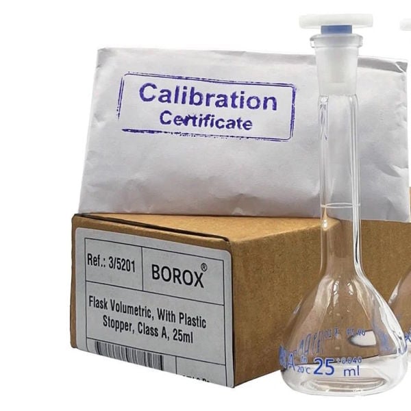 Borox Cam Balon Joje 200 ml - PP Tıpalı - Class A Sertifikalı - Cam Flask