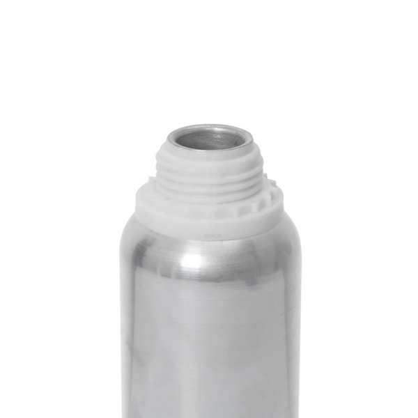 Borox Alüminyum Şişe 1000 ml - Tıpalı ve Kapaklı Şişe Metal