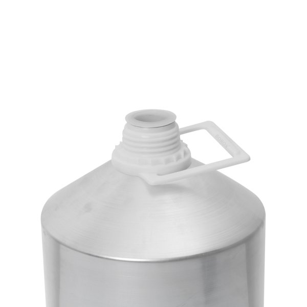 Borox Alüminyum Şişe 5000 ml - Kulplu Tıpalı ve Kapaklı Şişe