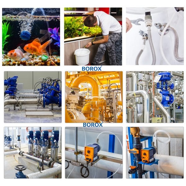 Borox Silikon Hortum 14x18mm - Şeffaf 10 metre - Silicon Hose Platin